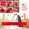1000 Pieces Black Artificial Silk Rose Petals Flower Decoration Wedding Party Color Black